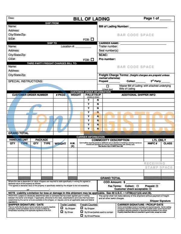 Bill of Lading là gì trong xuất nhập khẩu và vận tải đường biển? 8 B/L là gì?