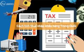 Cách tính thuế nhập khẩu