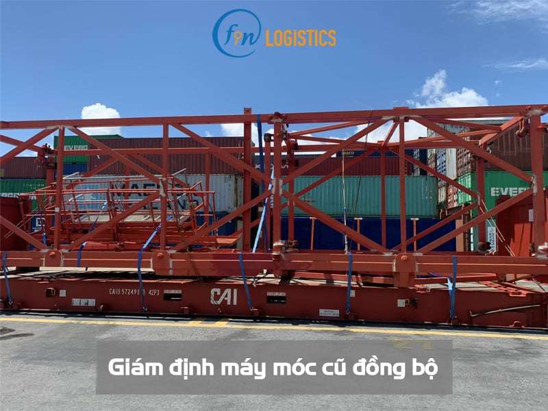 Giám định máy móc cũ đồng bộ