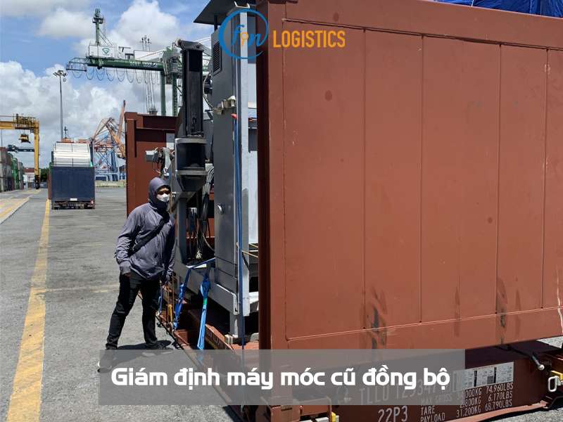 Giám định máy móc cũ đồng bộ