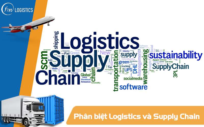 Phân biệt Logistics (chuỗi vận chuyển) và Supply Chain (chuỗi cung ứng) 12 Phân biệt Logistics và Supply Chain