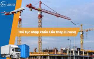 Thủ tục nhập khẩu Cẩu tháp (Crane)