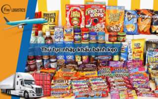 Thủ tục nhập khẩu bánh kẹo