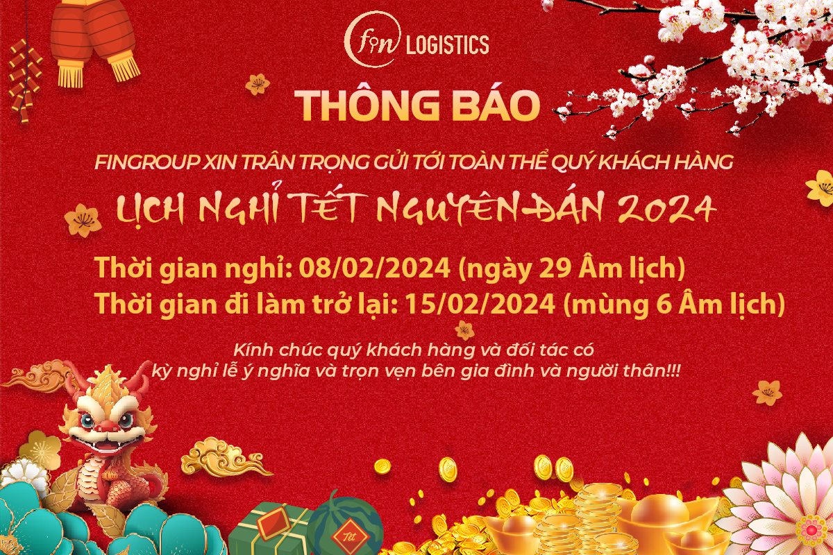 Thông báo nghỉ Tết Nguyên Đán năm 2024