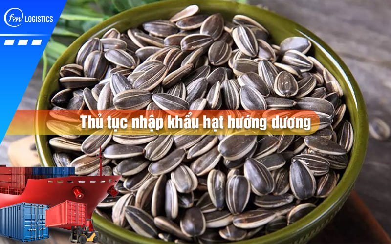 Quy trình làm thủ tục nhập khẩu hạt hướng dương có điều gì đặc biệt?