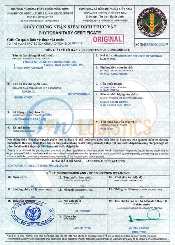 Những điều bạn cần biết về giấy kiểm dịch thực vật (Phytosanitary Certificate) 11 Giay-kiem-dich-thuc-vat-la-gi