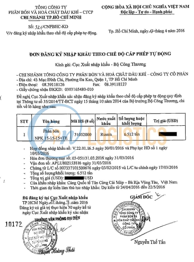 Hồ sơ Hải Quan xuất nhập khẩu hàng hóa bao gồm những giấy tờ quan trọng nào? 20 Ho-so-hai-quan-xuat-nhap-khau