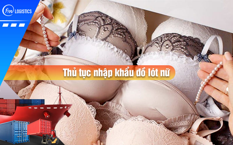Quy trình tiến hành thủ tục nhập khẩu đồ lót nữ từ nước ngoài về Việt Nam